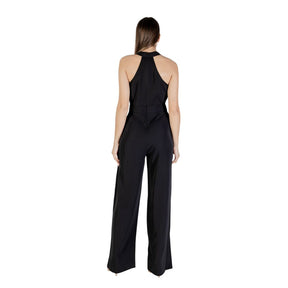 Only Schwarzer Jumpsuit aus recyceltem Polyester