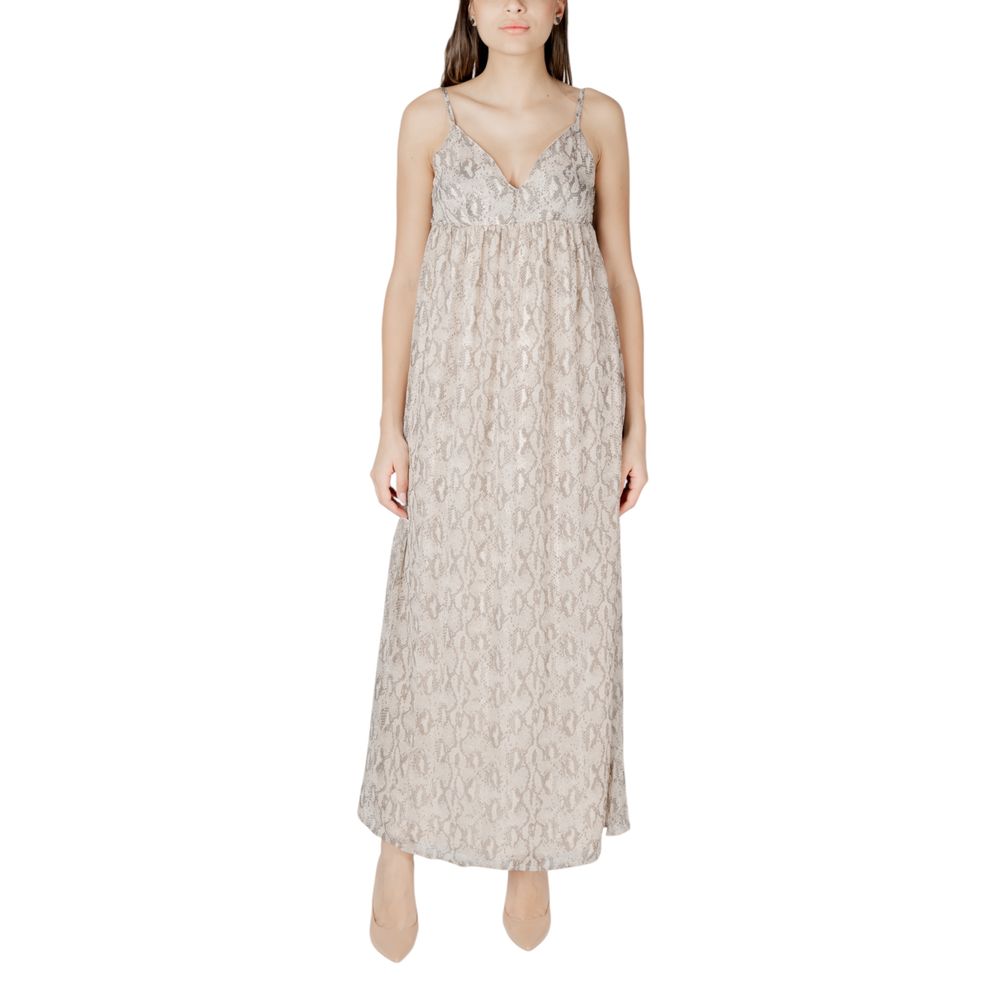 Only Beige Recyceltes Polyester Lang