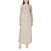 Only Beige Recyceltes Polyester Lang