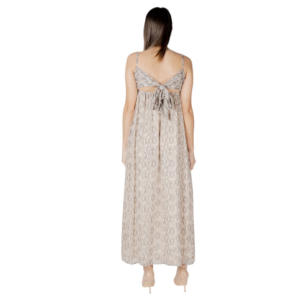 Only Beige Recyceltes Polyester Lang