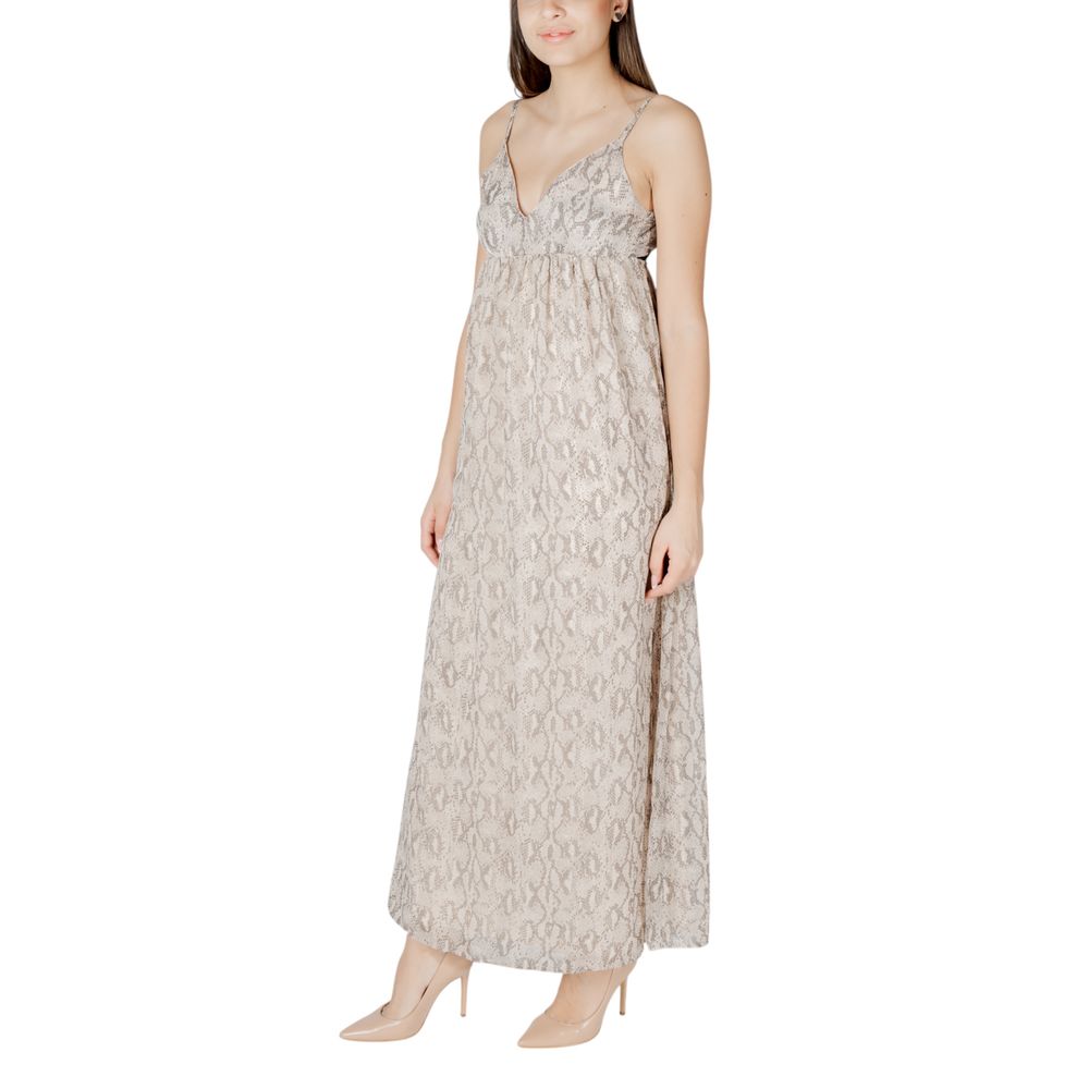 Only Beige Recyceltes Polyester Lang