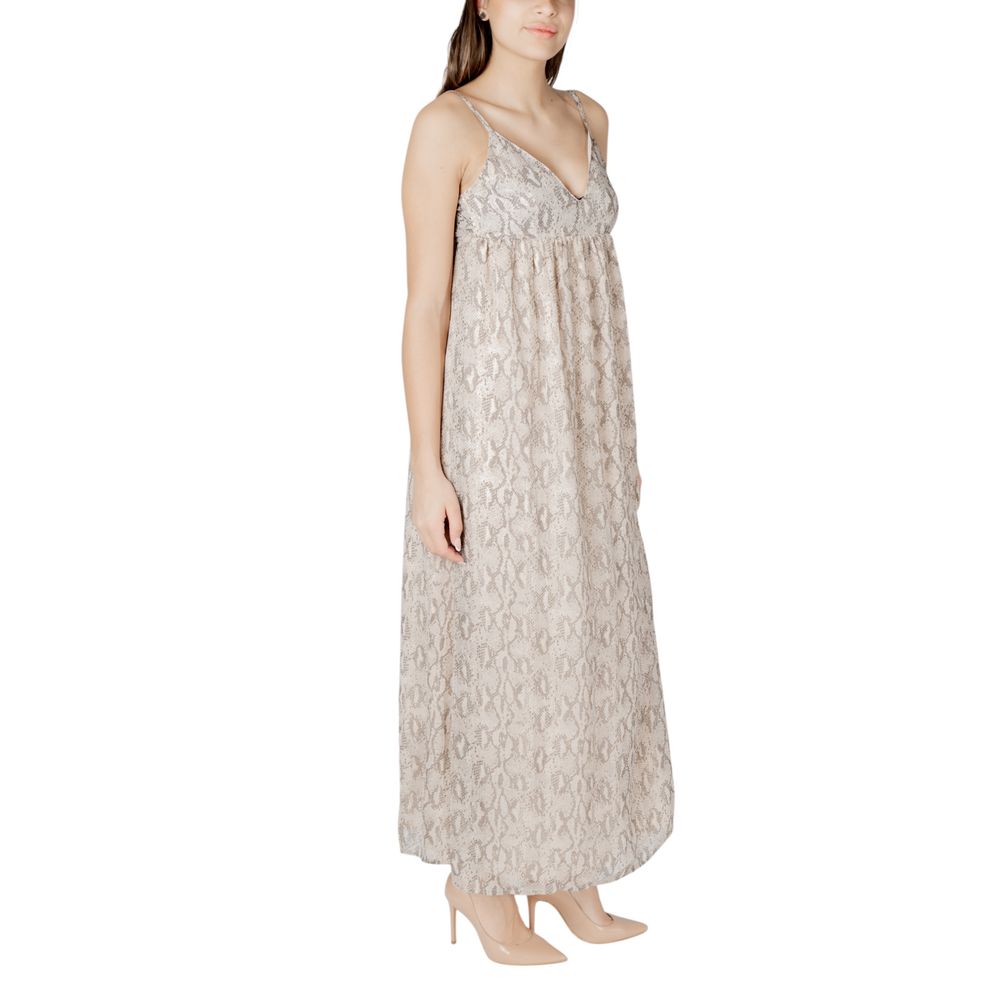 Only Beige Recyceltes Polyester Lang