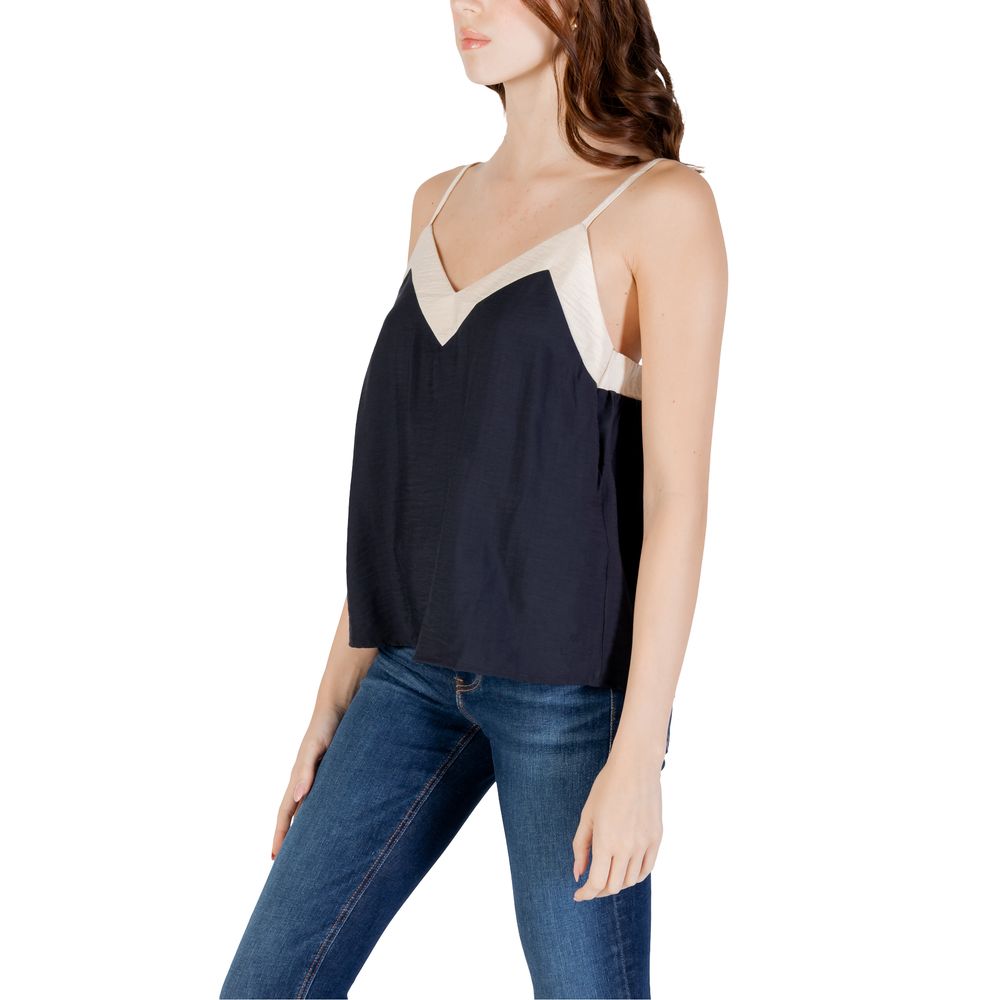 Vero Moda Schwarzes Nylonoberteil