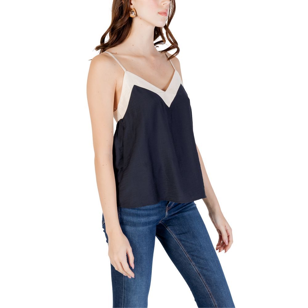 Vero Moda Schwarzes Nylonoberteil
