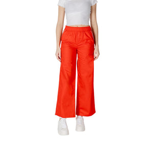 Only Rote Baumwollhose