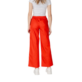 Only Rote Baumwollhose