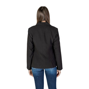 Only Schwarzer Blazer aus recyceltem Polyester