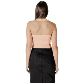 Calvin Klein Jeans Orangefarbenes Baumwolltop
