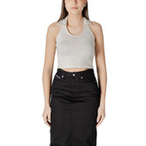 Calvin Klein Jeans Beigefarbenes Baumwoll-Top
