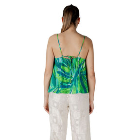 Only Grünes Viskose-Tank-Top
