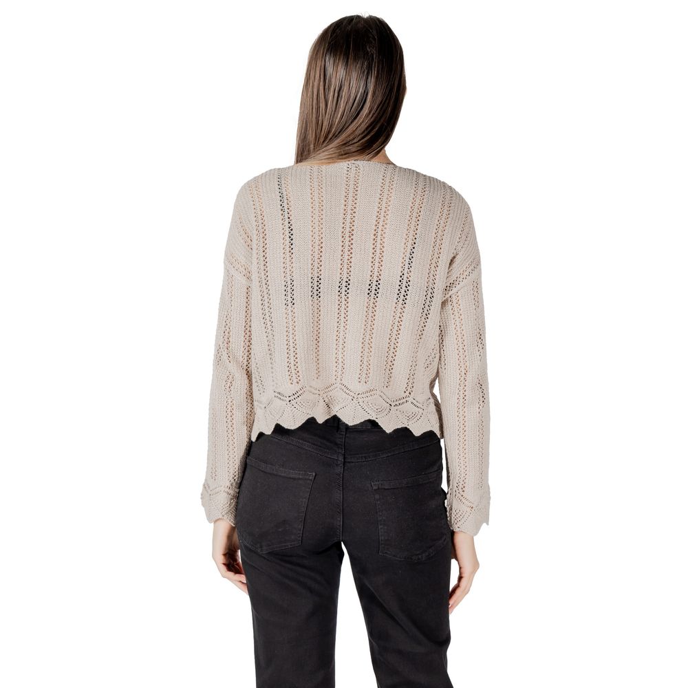 Only Beige Sportbekleidung aus recycelter Baumwolle