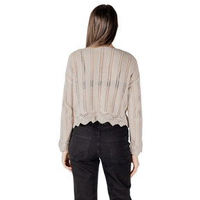 Only Beige Sportbekleidung aus recycelter Baumwolle