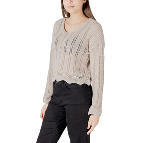 Only Beige Sportbekleidung aus recycelter Baumwolle