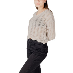 Only Beige Sportbekleidung aus recycelter Baumwolle