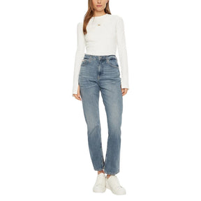 Calvin Klein Jeans Blaue Slim Fit Jeans aus Baumwolle