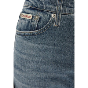 Calvin Klein Jeans Blaue Slim Fit Jeans aus Baumwolle