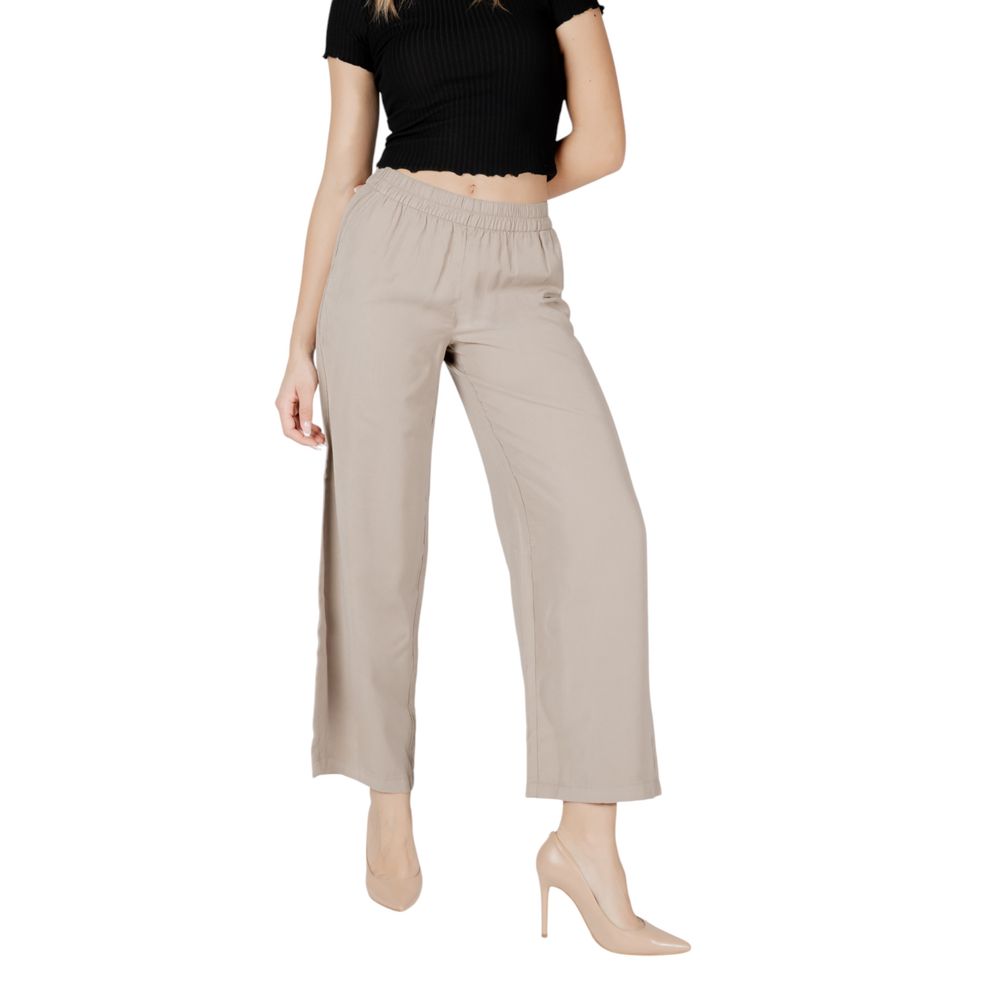 Only Beige Viskosehose