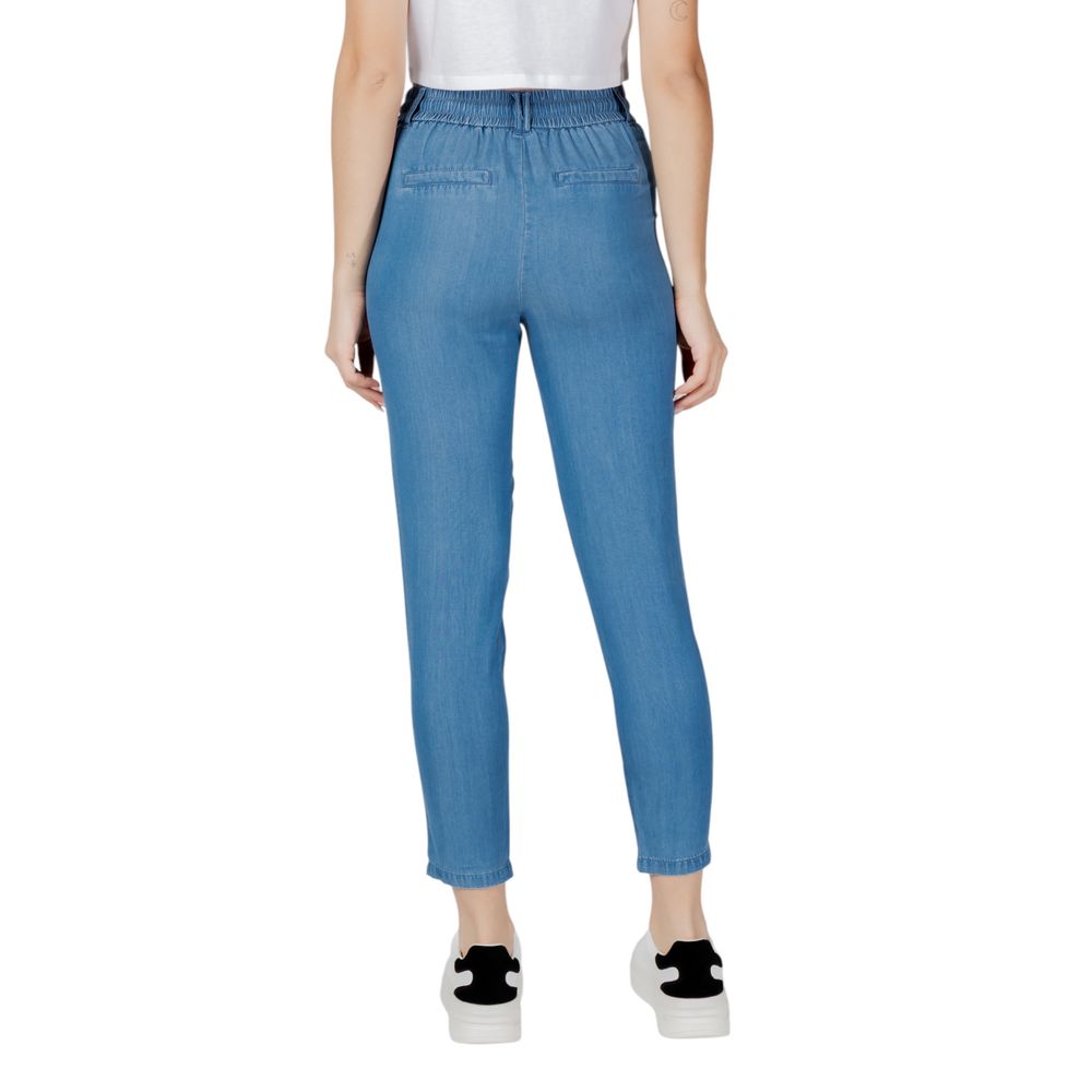 Only Blaue Lyocell-Hose