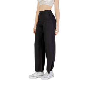 Only Schwarze Viskosehose