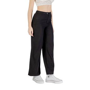 Only Schwarze Viskosehose