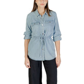 Only Hellblaues Tencel-Hemd