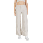Only Beige Viskose-Hose