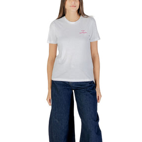 Only Rosa T-Shirt aus Baumwolle