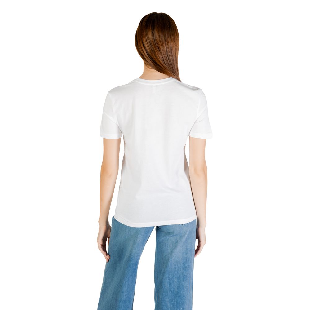 Only Weißes T-Shirt aus Bio-Baumwolle