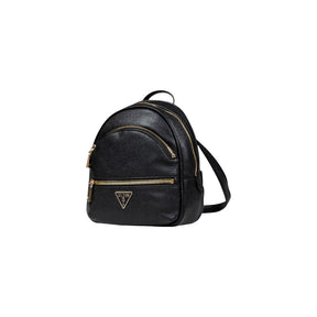 Guess Schwarzer Kunstleder-Rucksack