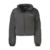 Guess Jeans Schwarze Polyesterjacken &amp