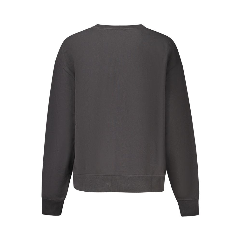 Calvin Klein Schwarzer Baumwollpullover für Frauen