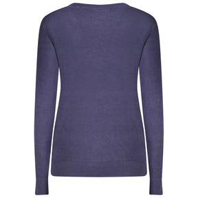 Guess Jeans Blauer Viskose Pullover für Frauen