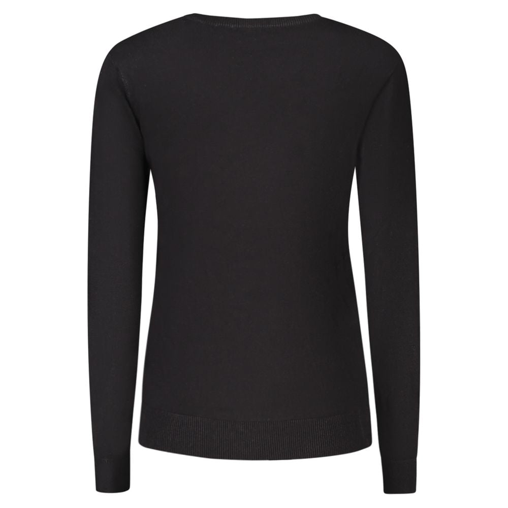 Guess Jeans Schwarzer Viskose Pullover für Frauen
