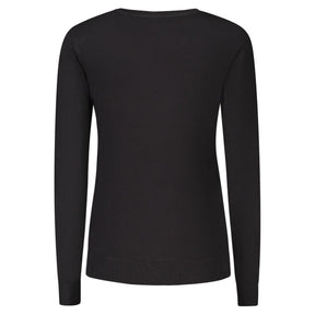 Guess Jeans Schwarzer Viskose Pullover für Frauen