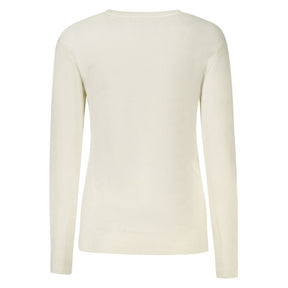 Guess Jeans Weißer Viskose Pullover für Frauen