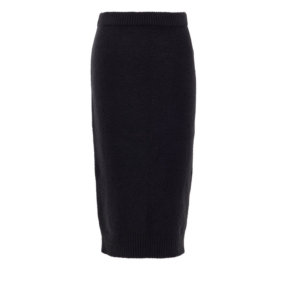 Tom Ford Schwarzer Baumwollrock
