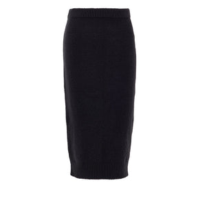 Tom Ford Schwarzer Baumwollrock