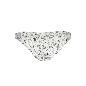 Karl Lagerfeld Weiße Elastan-Badebekleidung