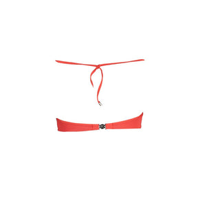Karl Lagerfeld Rote Elastan-Badebekleidung