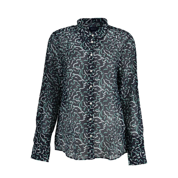 Gant Blaues Baumwollhemd