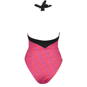 Karl Lagerfeld Rote Elastan-Badebekleidung