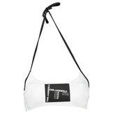 Karl Lagerfeld Weiße Elastan-Badebekleidung