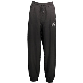 Tommy Hilfiger Schwarze Baumwollhose