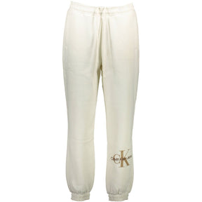 Calvin Klein Weiße Baumwollhose