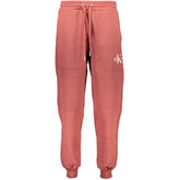 Calvin Klein Rote Baumwollhose