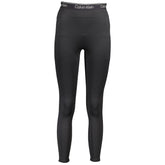 Calvin Klein Schwarze Polyester-Hose