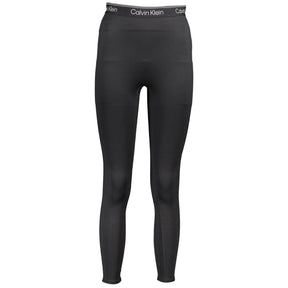 Calvin Klein Schwarze Polyester-Hose