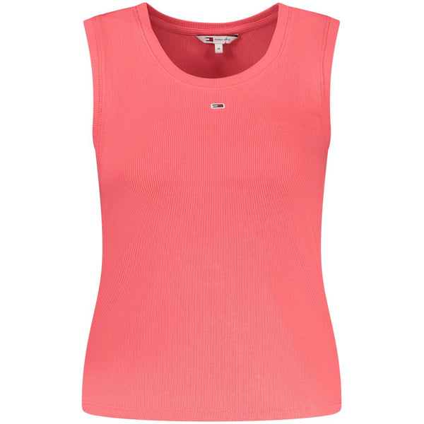 Tommy Hilfiger Rosa Baumwoll-Tank-Top