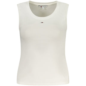 Tommy Hilfiger Weißes Baumwoll-Tank-Top