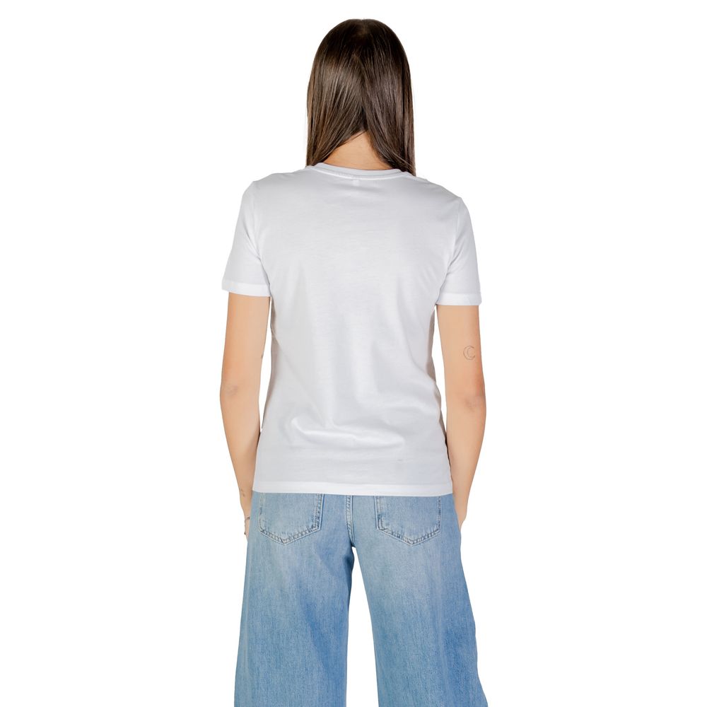 Only Bicolor T-Shirt aus Baumwolle